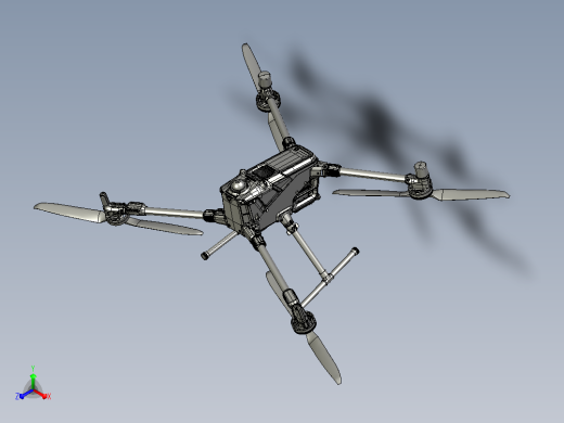 DJI400无人机模型