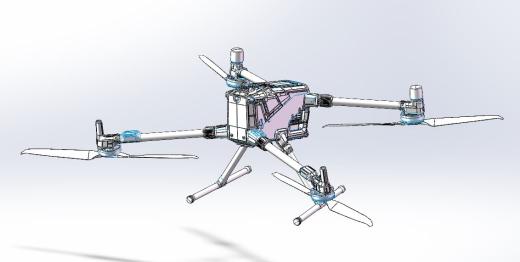 DJI400无人机模型缩略图
