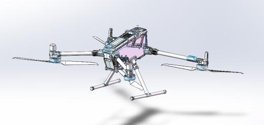 DJI400无人机模型缩略图