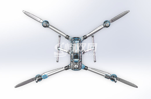 DJI400无人机模型缩略图
