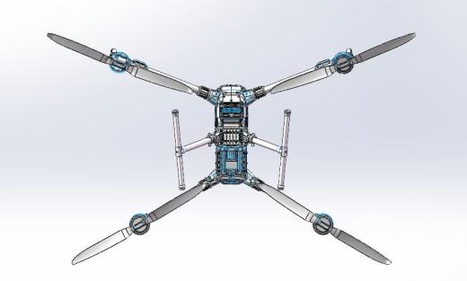 DJI400无人机模型缩略图