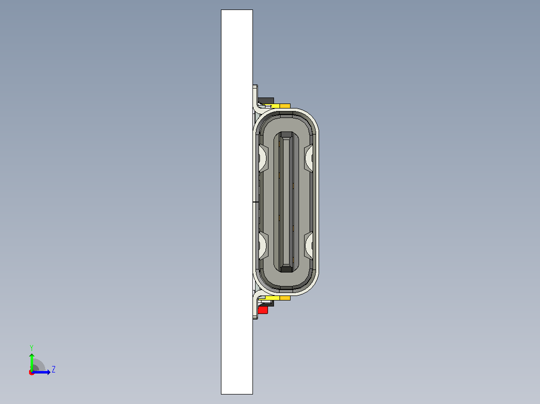 Arduino Pro Micro USB C型12左视图