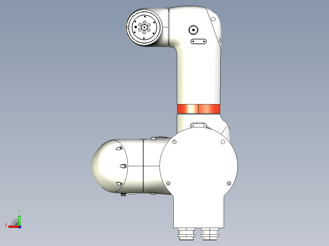 HSR-CR605-790工业协作机器人后视图