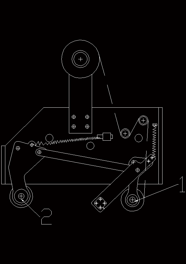 自动式折盖封箱机设计机械设计含CAD图纸说明