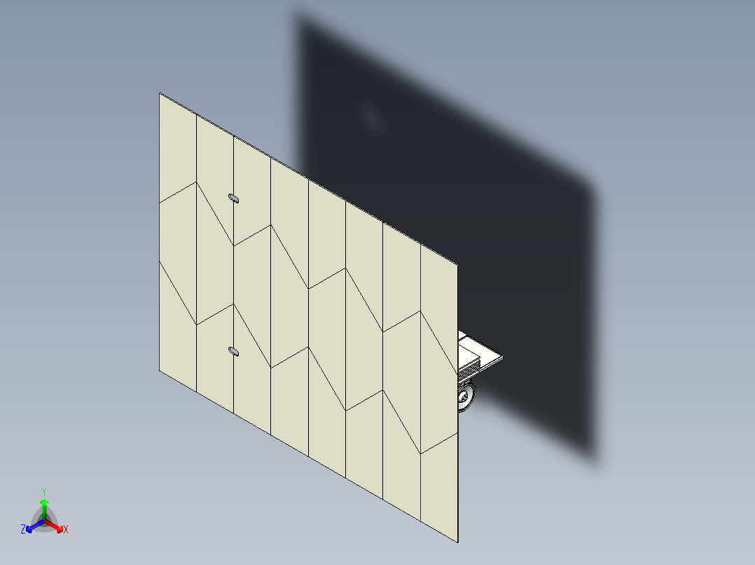 Osaura (NASA Lunar Torch)月球车3D数模图纸 STEP IGS格式正等轴测图