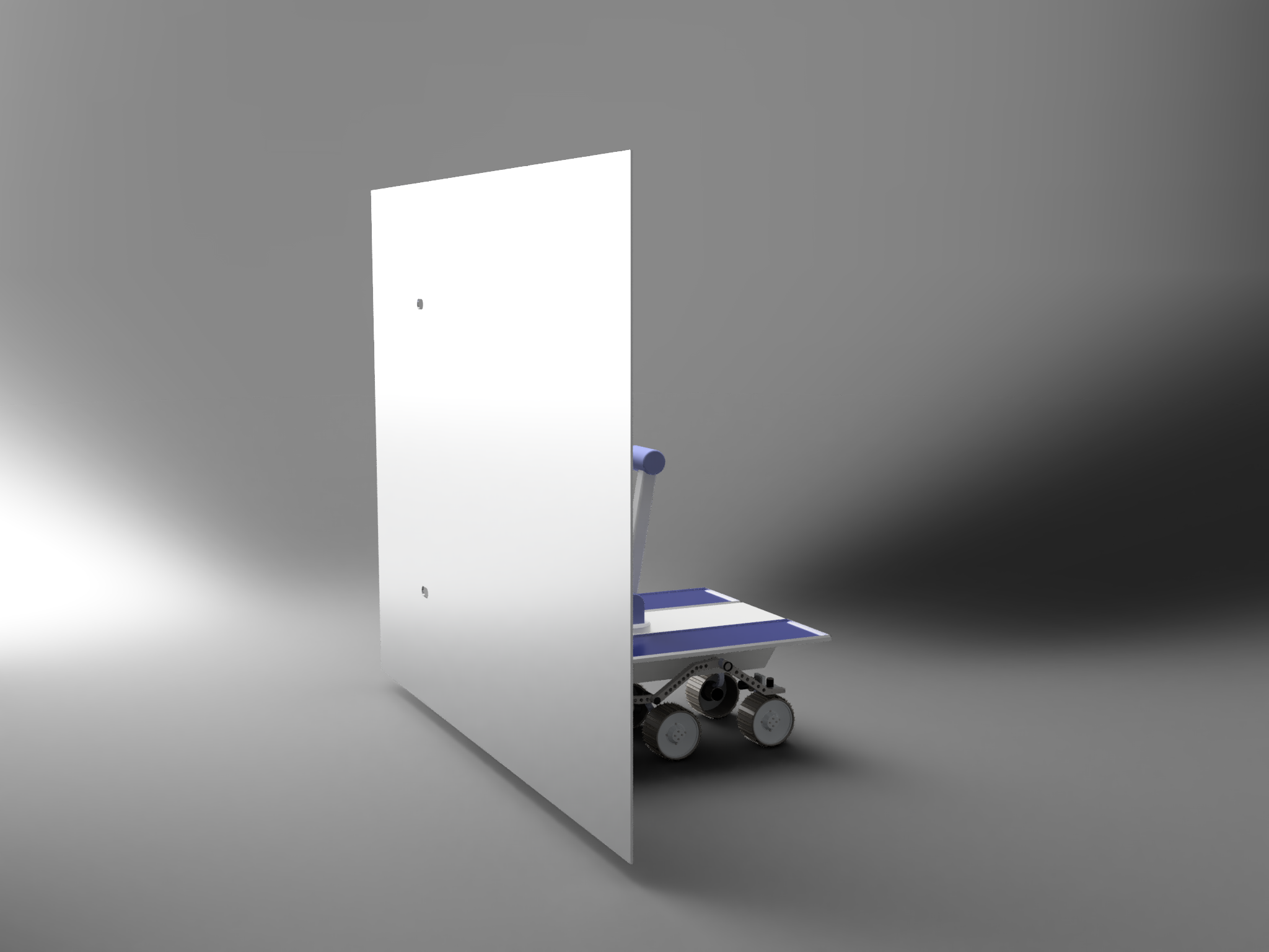 Osaura (NASA Lunar Torch)月球车3D数模图纸 STEP IGS格式