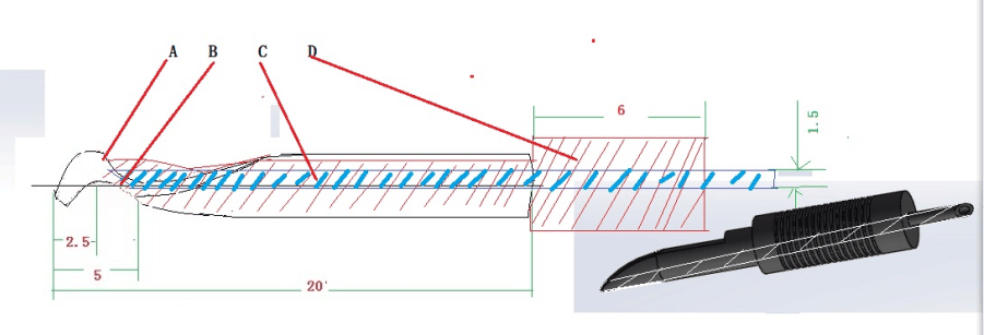 ok 需要修改的笔尖 240