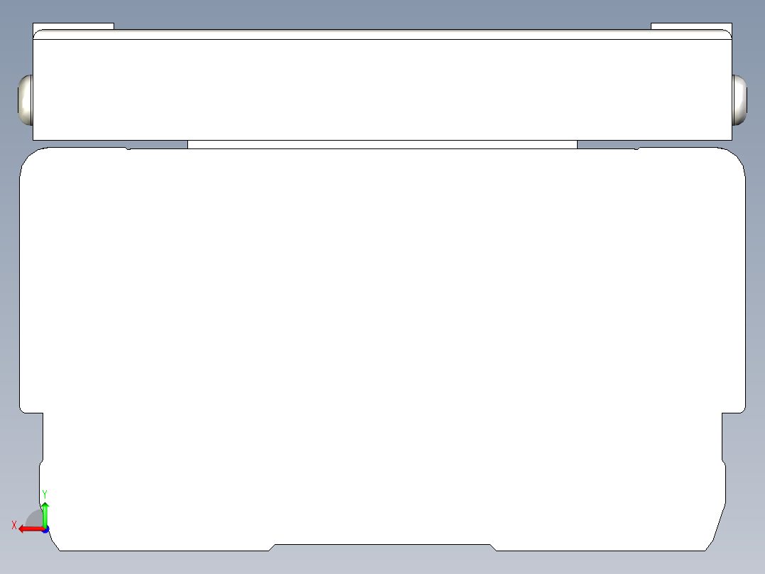 Toyo东佑达直线模组-ECH10-450輔助軸后视图