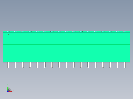 DEGSON 2EDG 系列 5.08mm 可插拔接线端子组-2EDGVH-5.08-34P-14-00AH前视缩略图