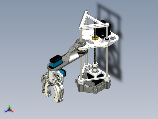 simplified-scara机器人---stp