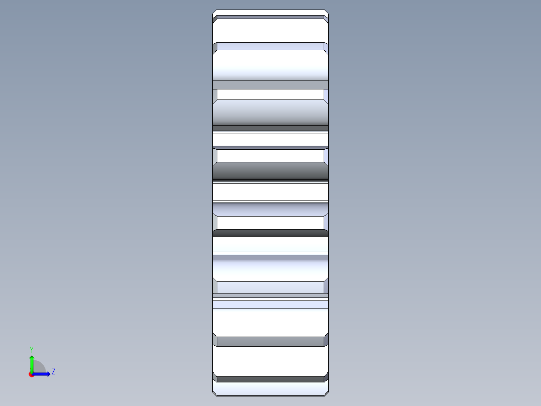 正齿轮压力角20 -48dp-20pa-18t spur gear左视图