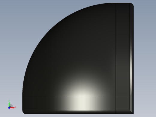 型材-BR 40X40 CORNER BRACKET DOME CAP KJN548714前视缩略图