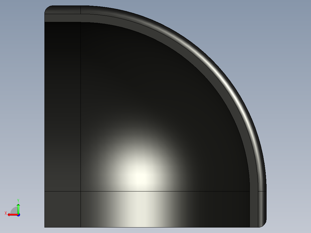 型材-BR 40X40 CORNER BRACKET DOME CAP KJN548714后视图