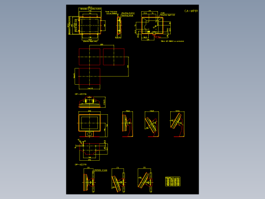 基恩士cam_cad_kc图纸模型