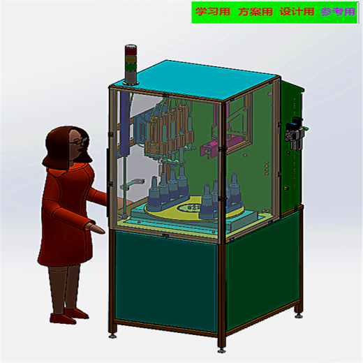 啤酒罐装机 非标自动化设备3D图纸3D模型缩略图