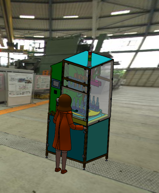 啤酒罐装机 非标自动化设备3D图纸3D模型