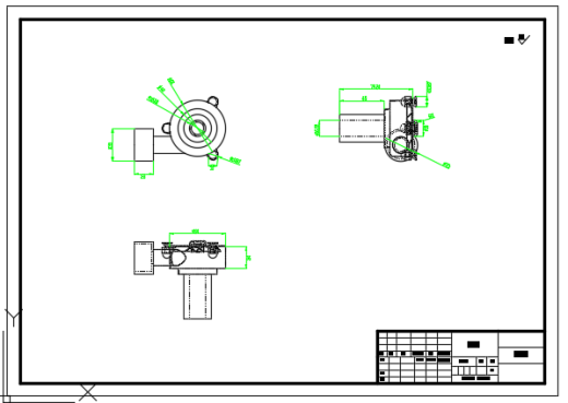 滚筒洗衣机结构设计（CAD）缩略图