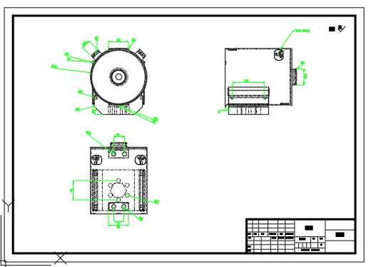 滚筒洗衣机结构设计（CAD）缩略图