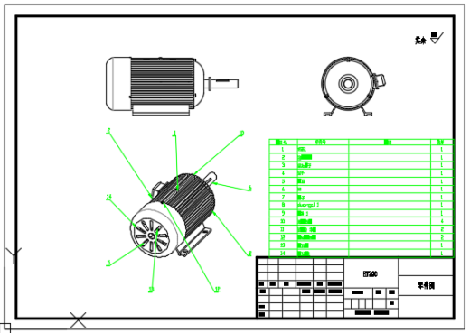 滚筒洗衣机结构设计（CAD）缩略图