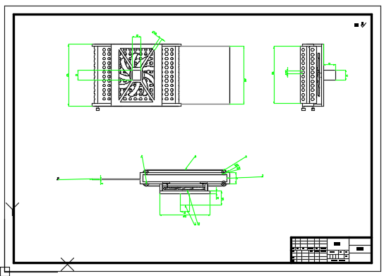 滚筒洗衣机结构设计（CAD）