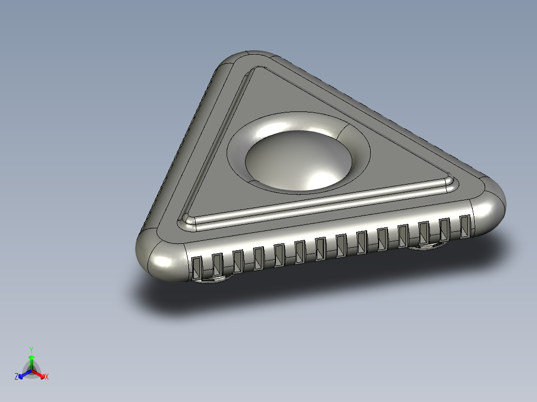 46英尺高的核动力飞行器正等轴测图
