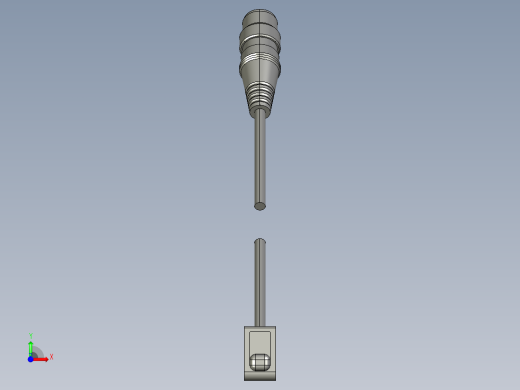 基恩士PZ-M63_kc图纸模型前视缩略图