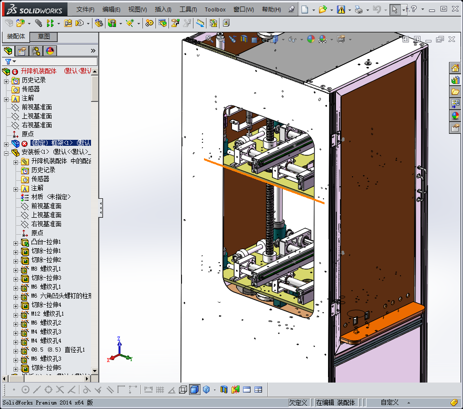 非标自动化丝杠升降机