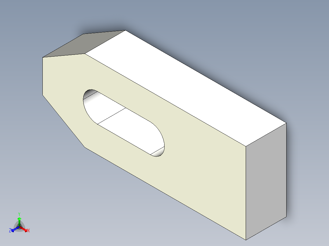 壓板2314-3D多系列多零件图纸模型正等轴测图