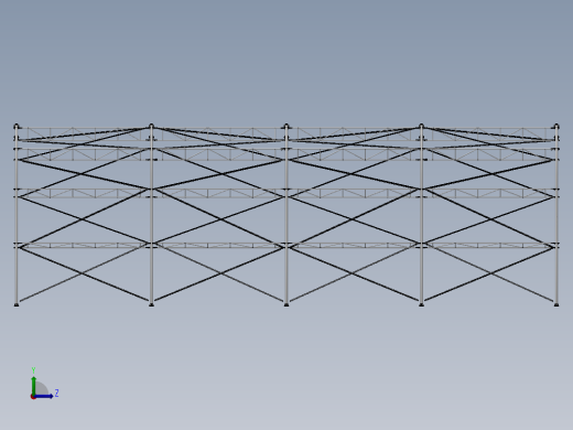 可拆卸轻钢结构左视缩略图
