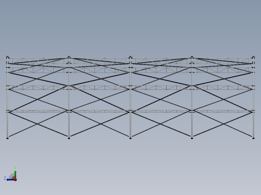 可拆卸轻钢结构右视缩略图