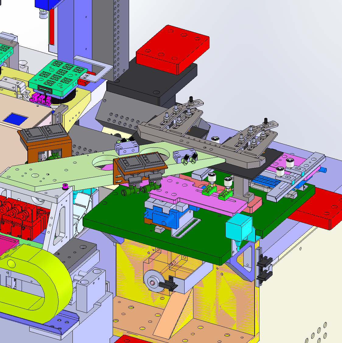 多工位ACF贴胶带&预压设备sw18可编辑