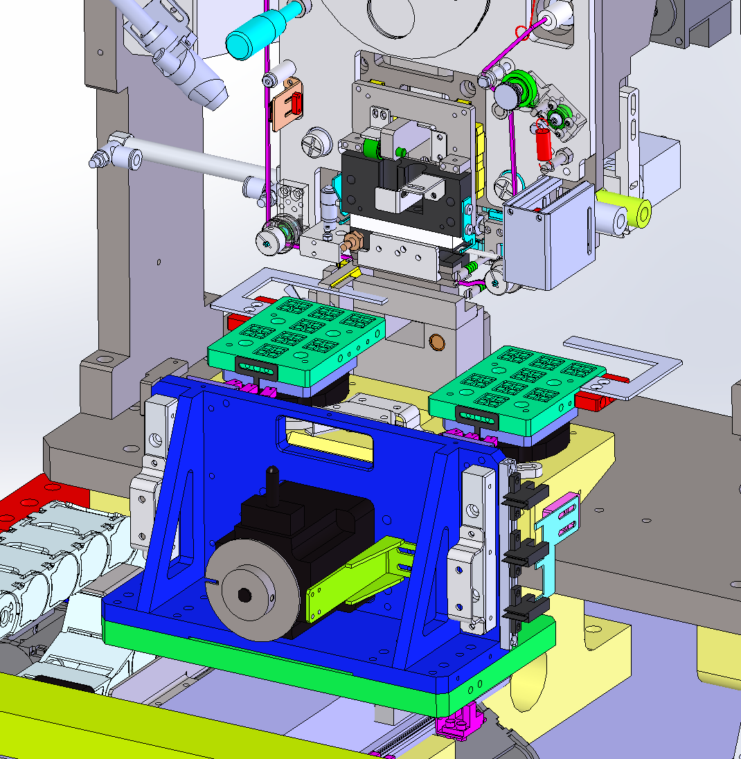多工位ACF贴胶带&预压设备sw18可编辑