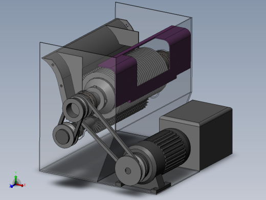 全自动果蔬切条机（sw16可编辑+cad+说明书）