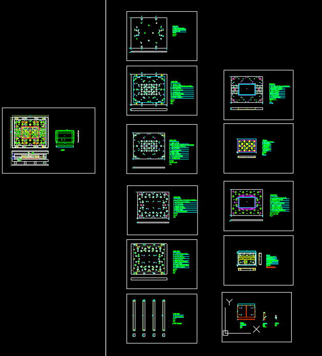 电脑外壳折弯模具CAD设计图纸