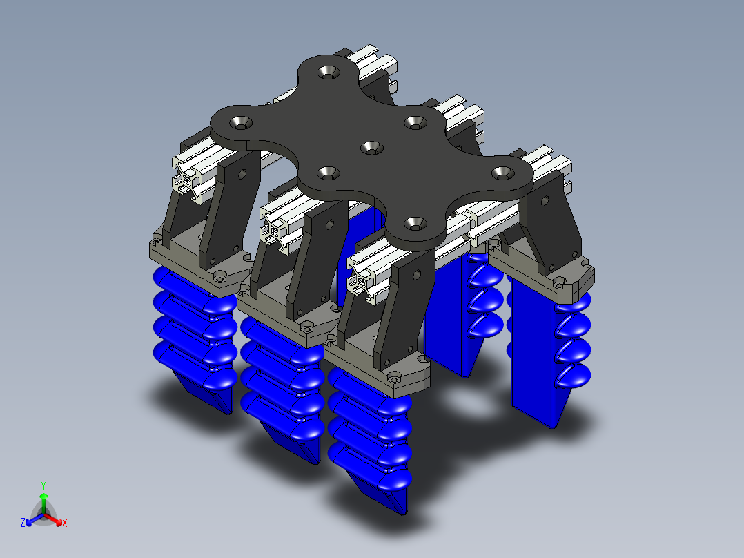 爪机器人夹持器（需要特征识别）
