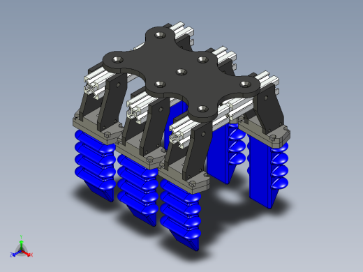 爪机器人夹持器（需要特征识别）