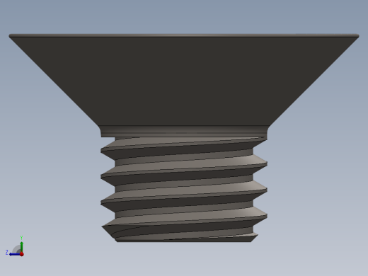 Screw_ISO_10642_M8x10_A2.SLDPRT右视缩略图
