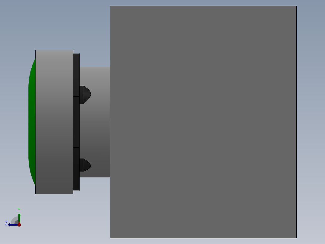 OP50-绿灯按钮-WCQ右视图