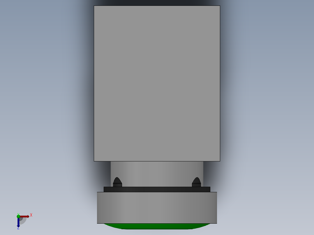 OP50-绿灯按钮-WCQ俯视图