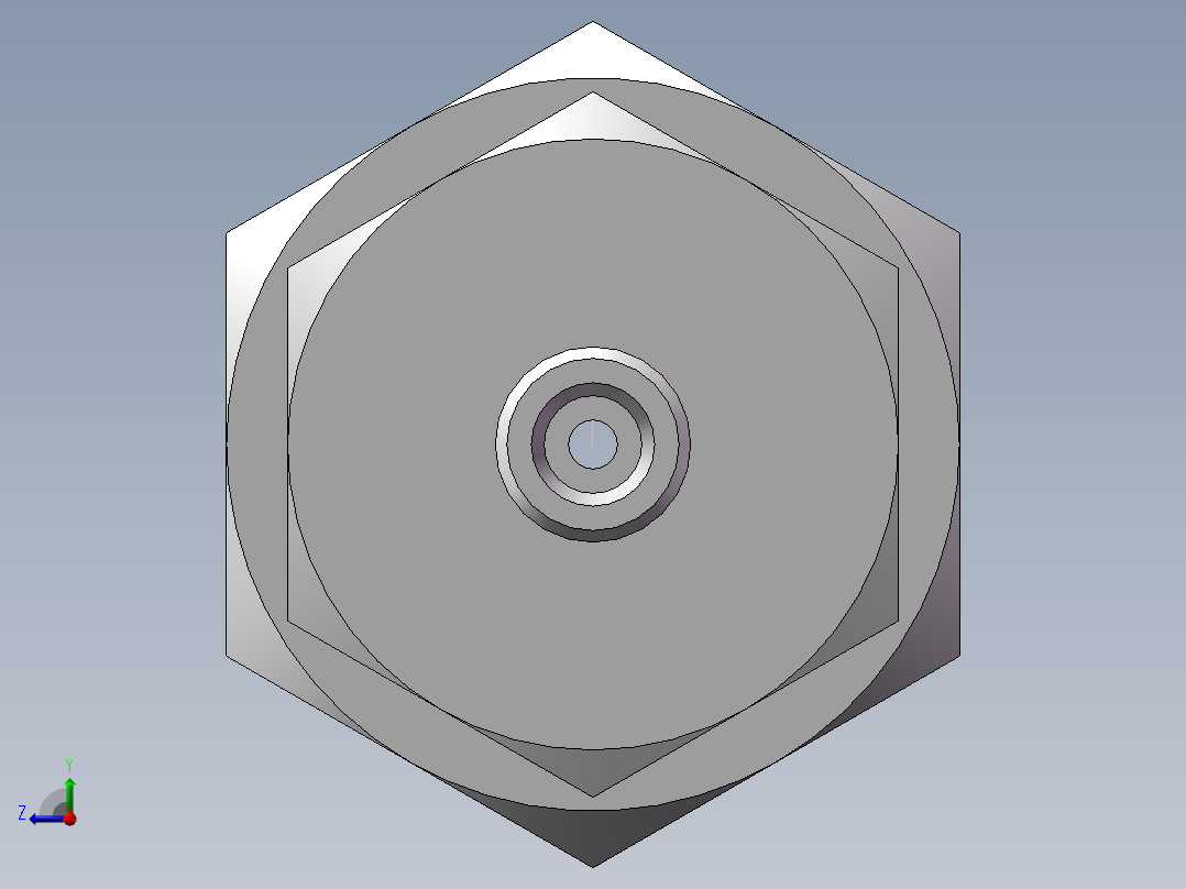 直通变径接头、2D-16-52右视图