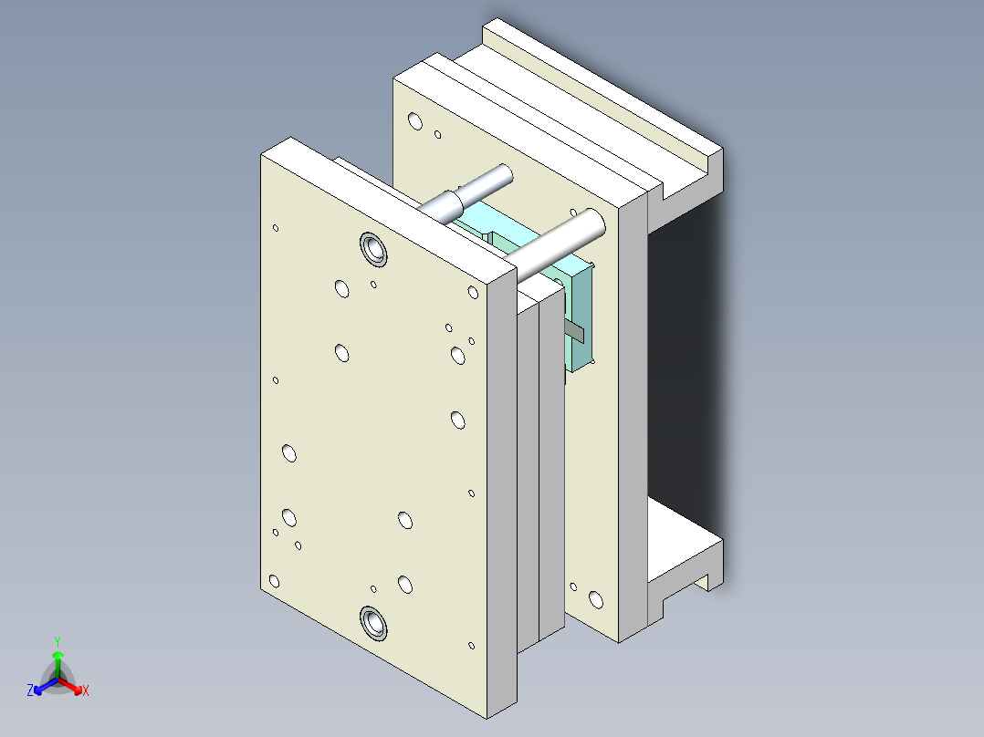 金属镶件压入塑料件模具设计