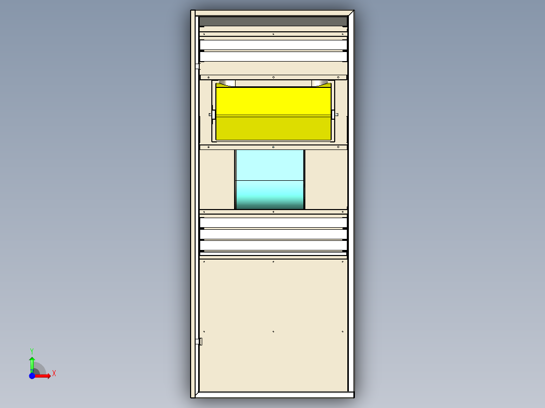 杀菌净化器前视图