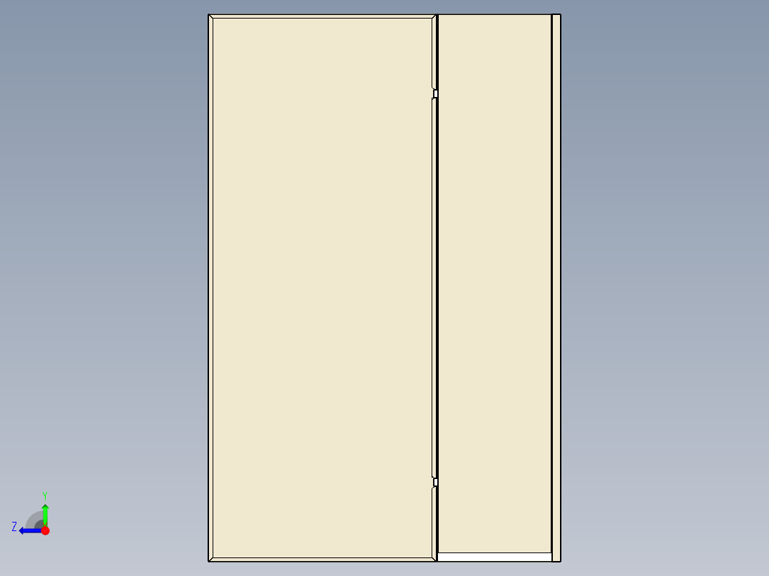 杀菌净化器右视图