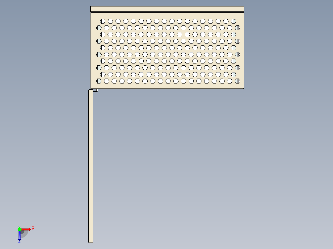 杀菌净化器俯视图