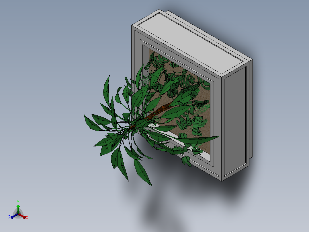 植物(46)正等轴测图