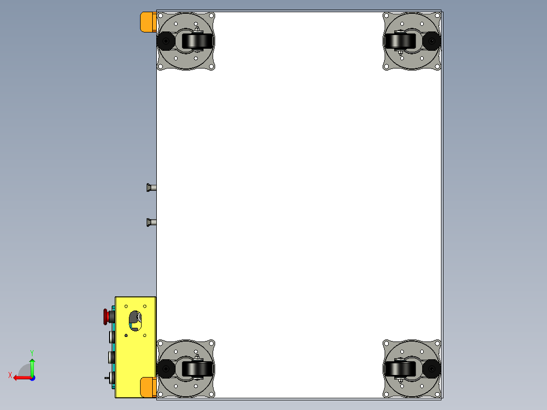 全自动螺丝机（自动化上料打螺丝）后视图