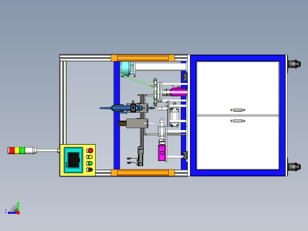 全自动螺丝机（自动化上料打螺丝）右视图