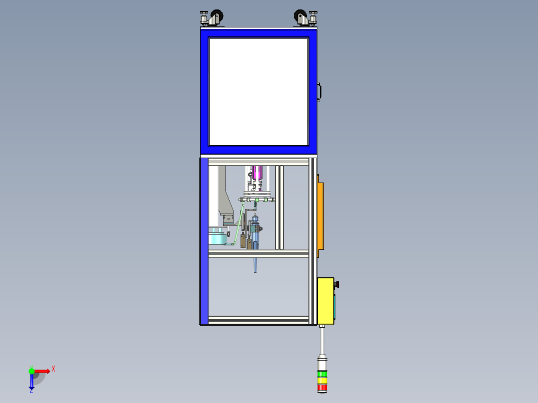 全自动螺丝机（自动化上料打螺丝）俯视图
