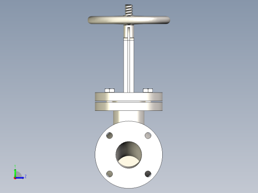 铸铁 铸钢截止阀 截止止回阀-JIS5K-50左视缩略图
