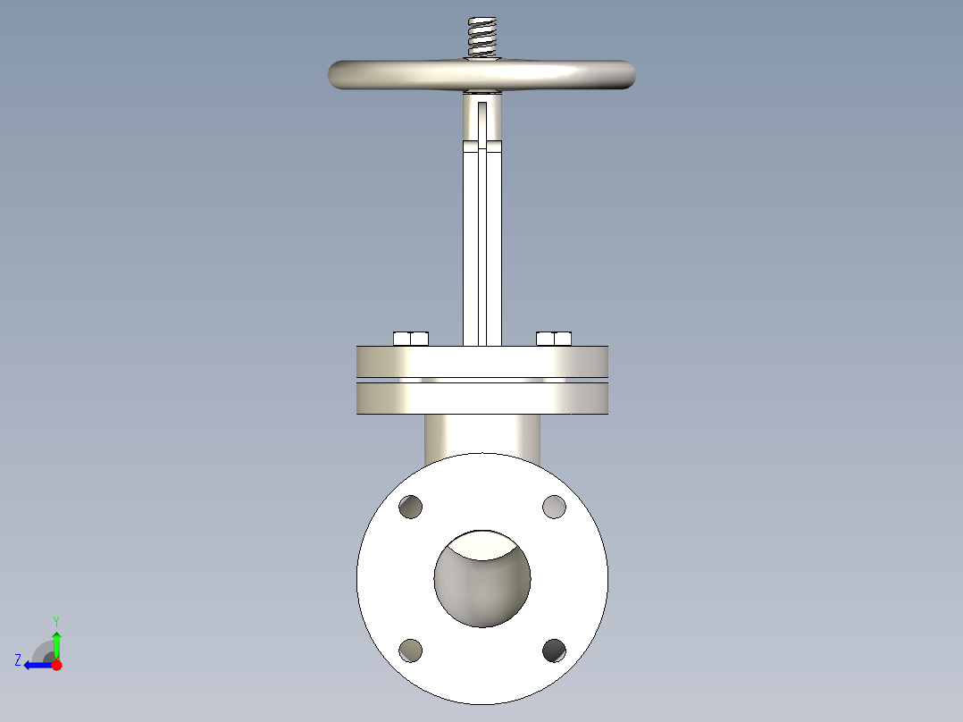 铸铁 铸钢截止阀 截止止回阀-JIS5K-50右视图